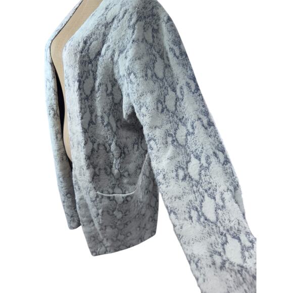 "Johnston & Murphy" Womens Long Cardigan Sweater SZ M Open Front WORK  OFFICE - Picture 3 of 11